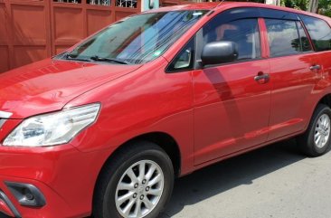 Sell Red 2015 Toyota Innova in Quezon City