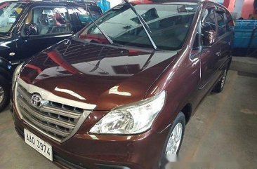 Selling Brown Toyota Innova 2014 Manual Diesel in General Salipada K. Pendatun