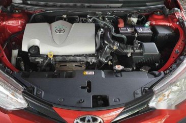 Red Toyota Vios 2018 at 1800 km for sale