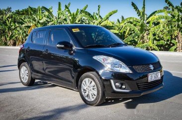 Black Suzuki Swift 2017 for sale in General Salipada K. Pendatun