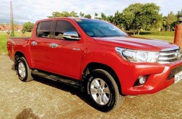 Sell 2nd Hand 2016 Toyota Hilux Automatic Diesel at 33000 km in Davao City