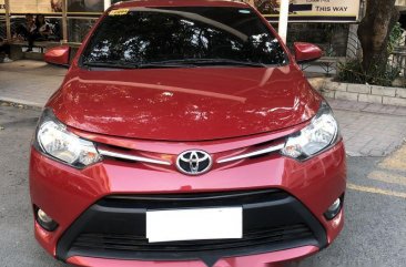 Selling Red Toyota Vios 2017 in Binan