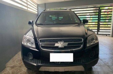 Black Chevrolet Captiva 2010 Automatic Diesel for sale in General Salipada K. Pendatun