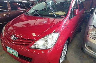 Selling Red Toyota Innova 2011 Manual Diesel