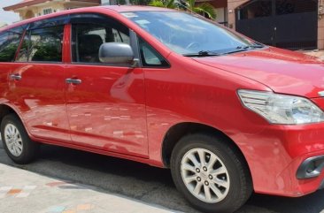 Sell Red 2015 Toyota Innova in Quezon City