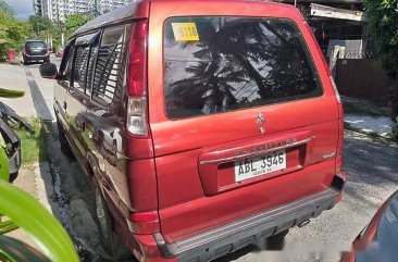 Selling Red Mitsubishi Adventure 2015 in General Salipada K. Pendatun