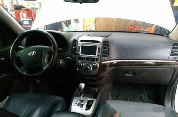 White Hyundai Santa Fe 2012 Automatic Diesel for sale in Manila