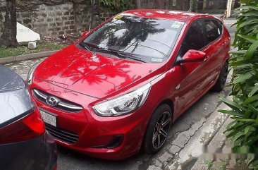 Red Hyundai Accent 2017 for sale in General Salipada K. Pendatun