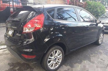 Selling Black Ford Fiesta 2017 Automatic Gasoline at 14000 km for sale