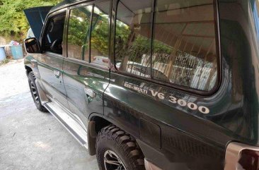 Green Mitsubishi Pajero 1997 at 120467 km for sale in Manila