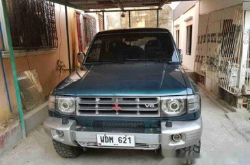 Green Mitsubishi Pajero 1997 at 120467 km for sale in Manila