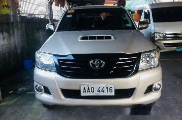 Selling Silver Toyota Hilux 2014 at 26000 km for sale