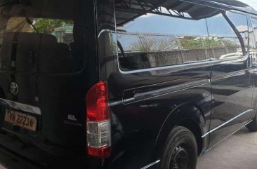 Sell Black 2017 Toyota Hiace at 20000 km in Quezon City