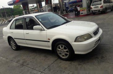 Selling White Honda City 1998 for sale in Manual
