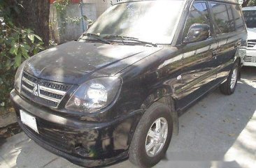 Selling Black Mitsubishi Adventure 2016 Manual Diesel for sale