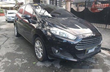 Selling Black Ford Fiesta 2017 Automatic Gasoline at 14000 km for sale