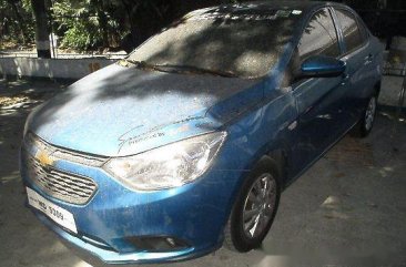 Selling Blue Chevrolet Sail 2017 for sale in Manual