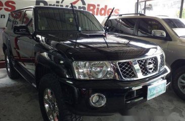 Sell Black 2010 Nissan Patrol at Automatic Diesel in Quezon City