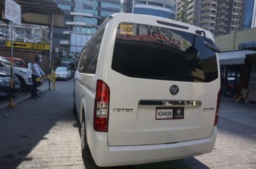 Selling 2nd Hand Foton View Transvan 2018 in Pasig