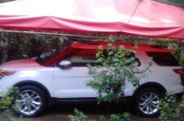 White Ford Explorer 2013 Automatic Gasoline for sale in Makati