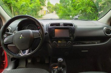 2nd Hand Mitsubishi Mirage 2016 Manual Gasoline for sale in Angono