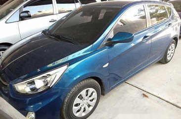 Selling Blue Hyundai Accent 2017 for sale 