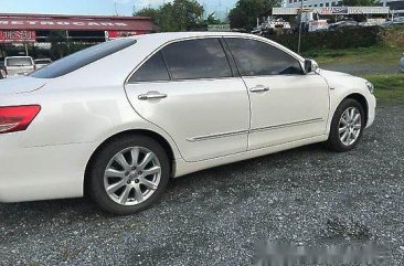 Sell White 2008 Toyota Camry at Automatic Gasoline at 85000 km for sale