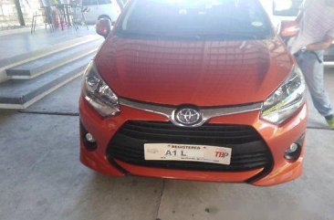 Sell Orange 2018 Toyota Wigo at 5000 km for sale