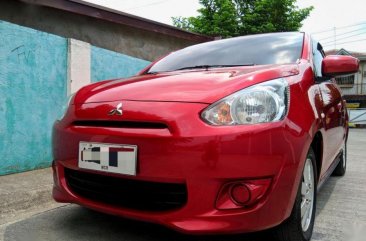 2nd Hand Mitsubishi Mirage 2015 Hatchback at Manual Gasoline for sale in Cavite City