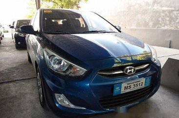 Selling Blue Hyundai Accent 2017 for sale 