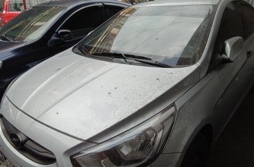 Hyundai Accent 2017 Manual Gasoline for sale in Quezon City