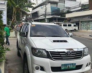 Selling White Toyota Hilux 2013 Automatic Diesel at 55000 km in Cebu City