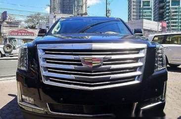Selling Black Cadillac Escalade 2018 for sale