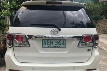 Selling 2nd Hand Toyota Fortuner 2014 in Baguio