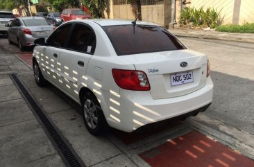 2nd Hand Kia Rio 2010 Sedan at Manual Gasoline for sale in Quezon City