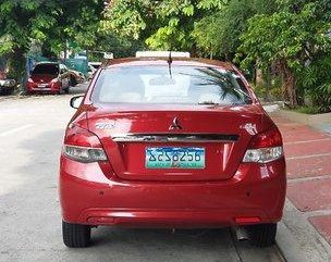 Selling Red Mitsubishi Mirage G4 2014 Automatic Gasoline at 81000 km