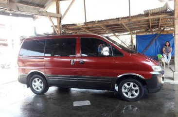 Selling Red Hyundai Starex Manual Diesel in Davao City