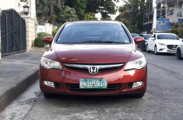 Selling 2nd Hand Honda Civic 2008 Automatic Gasoline at 67000 km in Quezon City