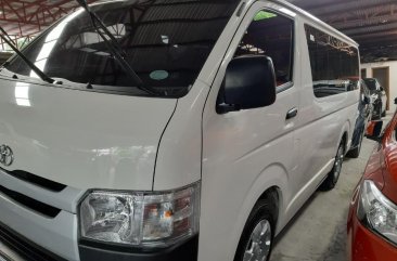 Sell White 2017 Toyota Hiace in Quezon City