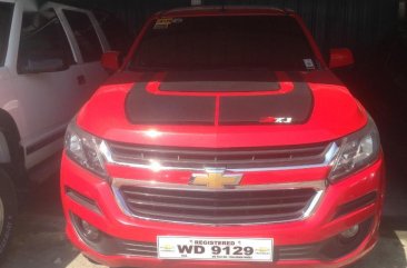 Selling Red Chevrolet Trailblazer 2017 in Parañaque