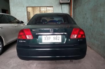 2nd Hand Honda Civic 2002 Automatic Gasoline for sale in Quezon City