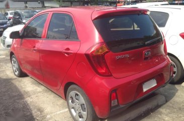 Red Kia Picanto 2016 for sale in Parañaque