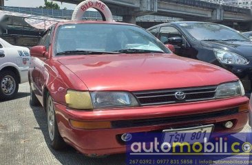 Selling Red Toyota Corolla 1995 Manual Gasoline in Parañaque