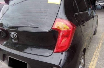 Selling Black Kia Picanto 2017 Manual Gasoline at 18000 km in Makati