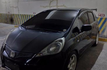 Black Honda Jazz 2013 Manual Gasoline for sale in Parañaque