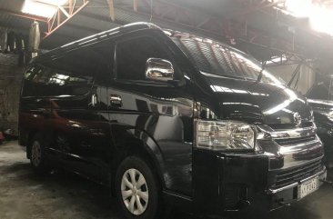 Selling Black Toyota Hiace 2018 in Quezon City