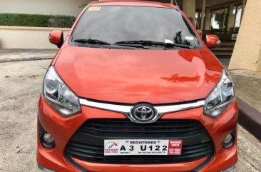 Sell 2nd Hand 2018 Toyota Wigo Manual Gasoline at 20000 km in Cebu City