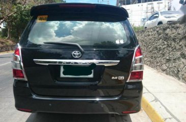 Selling Black Toyota Innova 2014 Manual Diesel in Paniqui