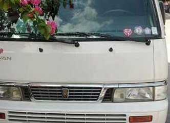 White Nissan Urvan 2014 Van at Manual Diesel for sale in Calamba
