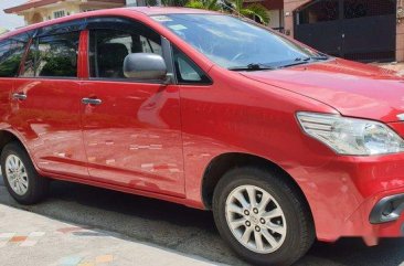 Selling Red Toyota Innova 2015 Automatic in Quezon City